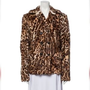 Ralph Lauren Collection Goat Fur Coat Medium See Measurements Rare 5k Retail